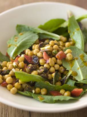 curried chick pea salad